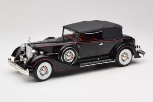 Packard Kabriolet Czarny Anson 1:18 30397 Metal