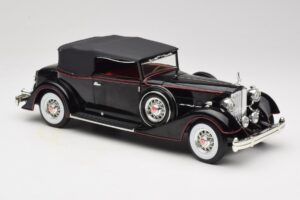 Packard Kabriolet Czarny Anson 1:18 30397 Metal — zdjęcie 6 z 8