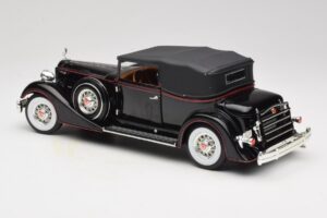 Packard Kabriolet Czarny Anson 1:18 30397 Metal — zdjęcie 7 z 8
