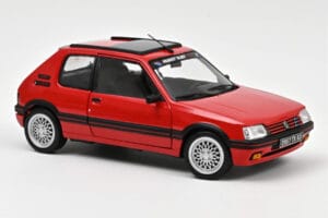 Peugeot 205 GTi 1.9 PTS Deco Vallelunga Czerwony Norev 1:18 184846 Metal