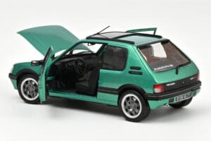 Peugeot 205 GTi Griffe Z Szyberdachem Zielony Norev 1:18 184847 Metal — zdjęcie 2 z 3