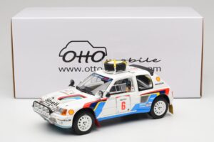 Peugeot 205 T16 Peugeot Talbot Sport T. Salonen / S. Harjanne Safari Rally 1985 Otto 1:18 OT1161 Żywica — zdjęcie 6 z 6