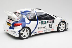 Peugeot 206 WRC G. Panizzi / H. Panizzi Tour de Corse 1999 Otto 1:12 G081 Żywica — zdjęcie 2 z 6