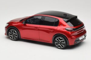 Peugeot 208 GT Hybrid Red Elixir Otto 1:18 OT1163 Żywica — zdjęcie 5 z 6