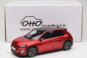 Peugeot 208 GT Hybrid Red Elixir Otto 1:18 OT1163 Żywica — zdjęcie 6 z 6
