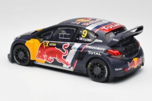 Peugeot 208 WRX #9 S. Loeb World RX of Belgium 2018 Otto 1:18 OT455 Żywica — zdjęcie 5 z 6