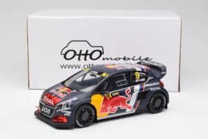 Peugeot 208 WRX #9 S. Loeb World RX of Belgium 2018 Otto 1:18 OT455 Żywica — zdjęcie 6 z 6