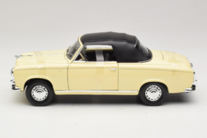 Peugeot 403 Kabriolet Beżowy Welly 1:18 12551HW Metal — zdjęcie 3 z 6