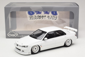 Peugeot 406 by Khyzyl Saleem Biały Otto 1:18 OT1284 Żywica — zdjęcie 6 z 6