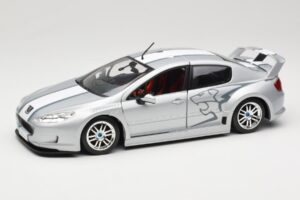 Peugeot 407 Racing Srebrny Solido 1:18 90642 Metal