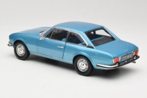 Peugeot 504 Coupe Niebieski Norev 1:18 184755 Metal — zdjęcie 7 z 8