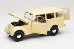 Peugeot Partner Moka Brown Norev 1:18 184894 Metal — zdjęcie 2 z 8