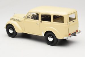 Peugeot Partner Moka Brown Norev 1:18 184894 Metal — zdjęcie 7 z 8