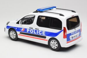 Peugeot Partner Police Niebieski Norev 1:18 184891 Metal — zdjęcie 5 z 6
