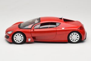 Peugeot RC Carreau Concept Czerwony Solido 1:18 8151 Metal — zdjęcie 4 z 8