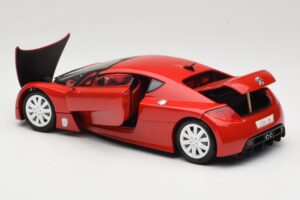 Peugeot RC Carreau Concept Czerwony Solido 1:18 8151 Metal — zdjęcie 5 z 8