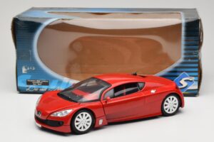 Peugeot RC Carreau Concept Czerwony Solido 1:18 8151 Metal — zdjęcie 8 z 8