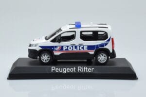 Peugeot Rifter Police Nationale Biały Norev 1:43 479065 Metal