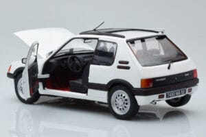 Peugeot 205 GTi 1.6 Biały Norev 1:18 184849 Metal — zdjęcie 5 z 8