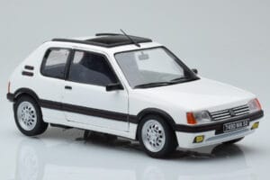 Peugeot 205 GTi 1.6 Biały Norev 1:18 184849 Metal — zdjęcie 6 z 8