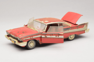Plymouth Fury Czerwony Christine Brudna Wersja Auto World 1:18 AWSS119/06 Metal — zdjęcie 2 z 8