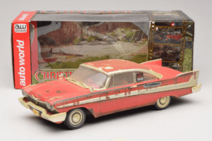 Plymouth Fury Czerwony Christine Brudna Wersja Auto World 1:18 AWSS119/06 Metal — zdjęcie 8 z 8
