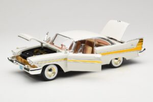 Plymouth Fury Biały Anson 1:18 30398 Metal — zdjęcie 2 z 8
