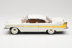 Plymouth Fury Biały Anson 1:18 30398 Metal — zdjęcie 4 z 8