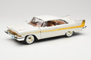 Plymouth Fury Biały Anson 1:18 30398 Metal