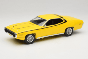 Plymouth Satellite Daisy Dukes of Hazzard Auto World 1:18 AWSS105/06 Metal