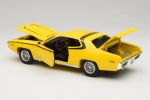 Plymouth Satellite Daisy Dukes of Hazzard Auto World 1:18 AWSS105/06 Metal — zdjęcie 5 z 8