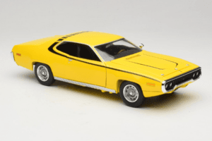 Plymouth Satellite Daisy Dukes of Hazzard Auto World 1:18 AWSS105/06 Metal — zdjęcie 6 z 8