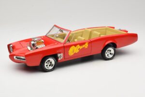 Pontiac GTO Monkeemobile Czerwony ERTL 1:18 33150 Metal