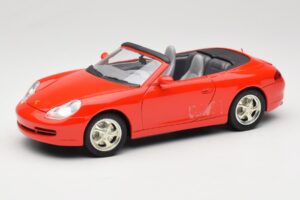 Porsche 911 996 Kabriolet Czerwony Mira 1:18 6930 Metal