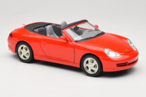 Porsche 911 996 Kabriolet Czerwony Mira 1:18 6930 Metal — zdjęcie 6 z 8