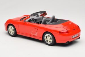 Porsche 911 996 Kabriolet Czerwony Mira 1:18 6930 Metal — zdjęcie 7 z 8