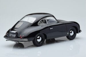 Porsche 356 Czarny Norev 1:18 187451 Metal — zdjęcie 2 z 6