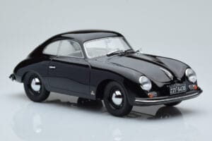 Porsche 356 Czarny Norev 1:18 187451 Metal — zdjęcie 4 z 6