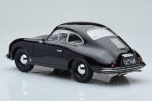 Porsche 356 Czarny Norev 1:18 187451 Metal — zdjęcie 5 z 6
