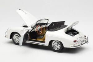 Porsche 356A Speedster Biały AUTOart 1:18 77862 Metal — zdjęcie 5 z 8