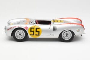 Porsche 550-1500 RS Spyder #55 H. Herrmann Carrera Panamericana 1954 AUTOart 1:18 85470 Metal — zdjęcie 4 z 8