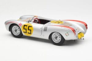 Porsche 550-1500 RS Spyder #55 H. Herrmann Carrera Panamericana 1954 AUTOart 1:18 85470 Metal — zdjęcie 7 z 8