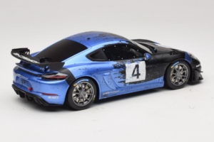 Porsche 718 Cayman GT4 RS Clubsport Czarny Niebieski Otto 1:18 OT469 Żywica — zdjęcie 2 z 6