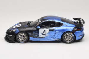 Porsche 718 Cayman GT4 RS Clubsport Czarny Niebieski Otto 1:18 OT469 Żywica — zdjęcie 3 z 6