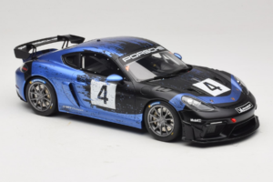 Porsche 718 Cayman GT4 RS Clubsport Czarny Niebieski Otto 1:18 OT469 Żywica — zdjęcie 4 z 6