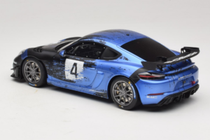 Porsche 718 Cayman GT4 RS Clubsport Czarny Niebieski Otto 1:18 OT469 Żywica — zdjęcie 5 z 6