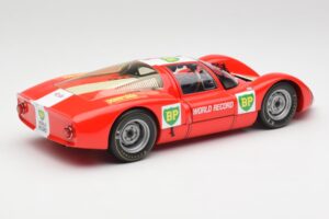 Porsche 906E BP World Record Runs Monza 1967 Minichamps 1:18 100676100 Metal — zdjęcie 3 z 8