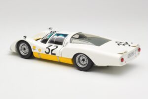 Porsche 906LH #32 Porsche System Engineering G. Schutz / P. De Klerk 24 Hours of Le Mans 1966 Minichamps 1:18 100666132 Metal — zdjęcie 7 z 8