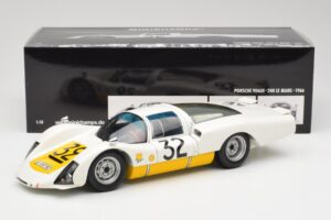 Porsche 906LH #32 Porsche System Engineering G. Schutz / P. De Klerk 24 Hours of Le Mans 1966 Minichamps 1:18 100666132 Metal — zdjęcie 8 z 8