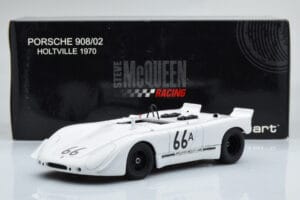 Porsche 908/02 #66A S. McQueen Holtville 1970 AUTOart 1:18 87073 Metal — zdjęcie 8 z 8